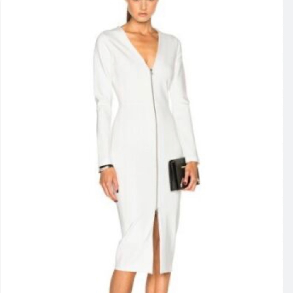 VERONICA BEARD V-Neck Midi Length Dress Size: US 6